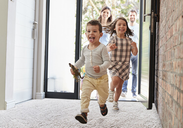 As you walk through your house you tend to walk in similar patterns over and over again. This leads to parts of your floors getting extra heavy traffic.