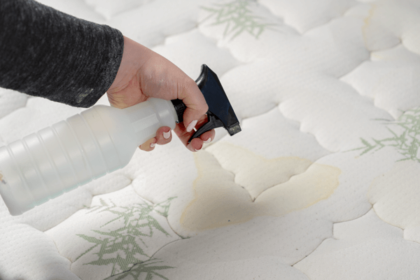 best way to remove urine from a mattress